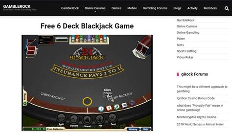 blackjack forum
